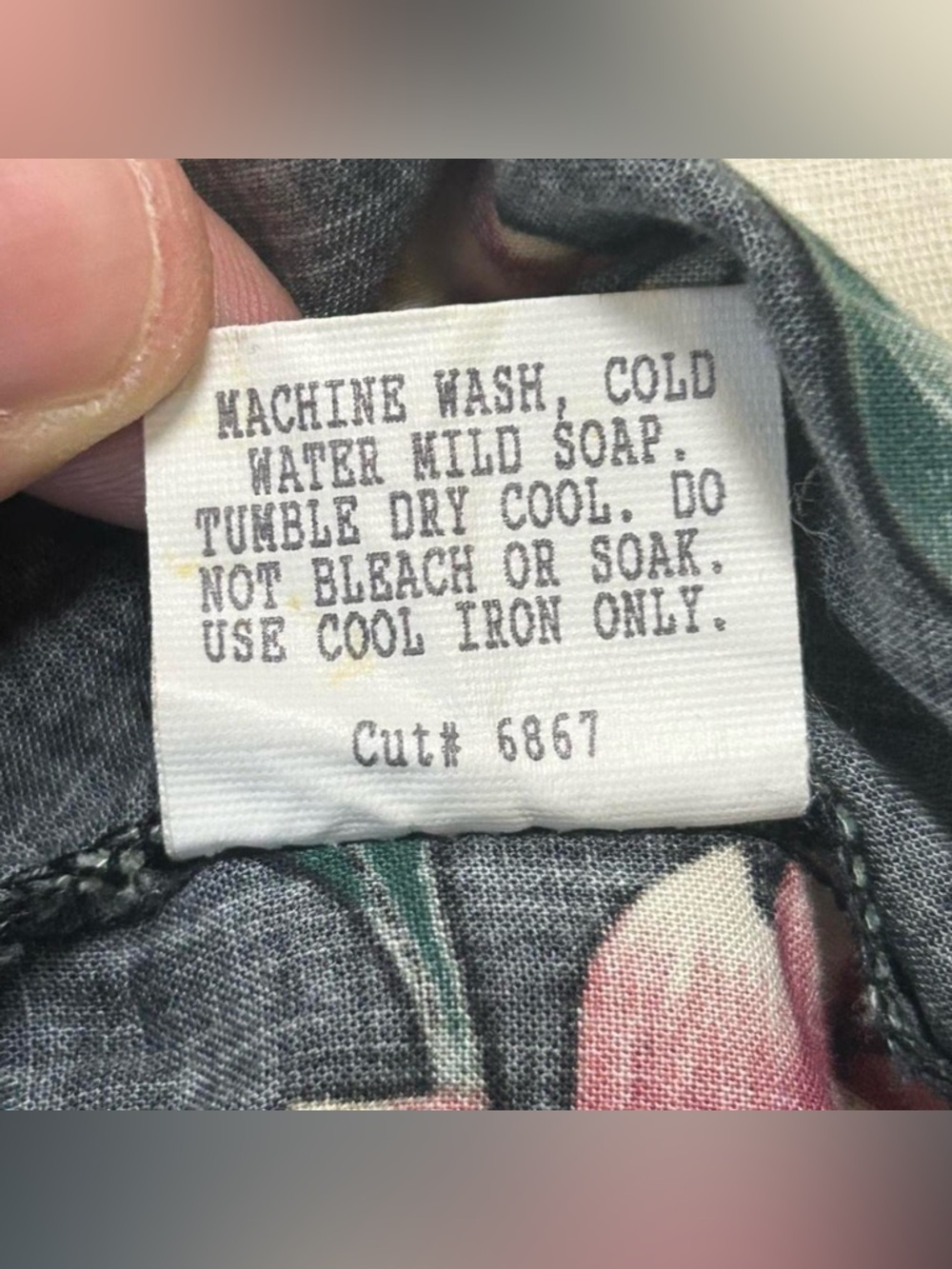 Tori Richard Vintage Hawaiian Floral Polo Shirt Made in USA M - Picture 6 of 6